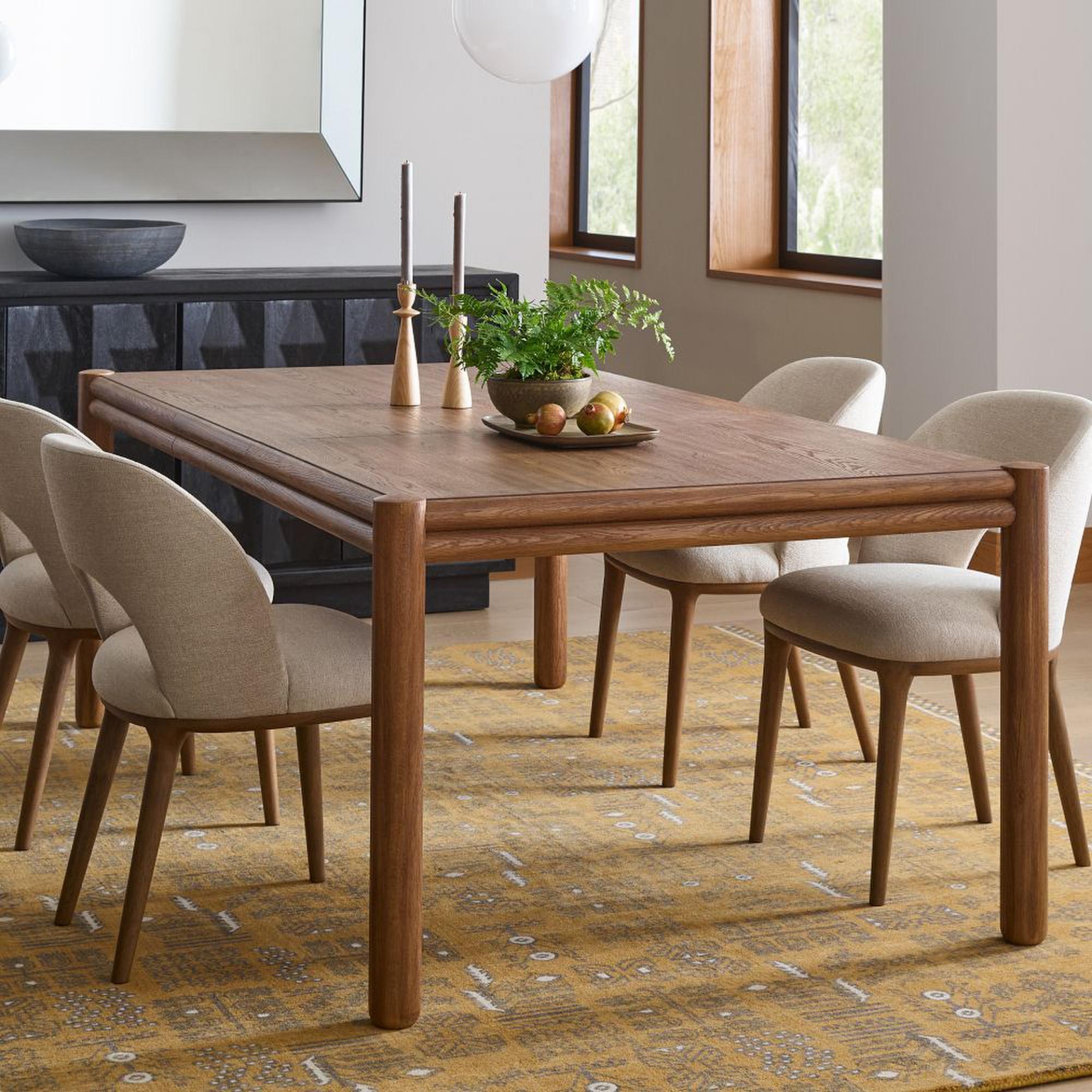 Miles Expandable Dining Table 155 cm 206 cm
